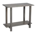 Hilton Contemporary Sofa Table with Wood Top